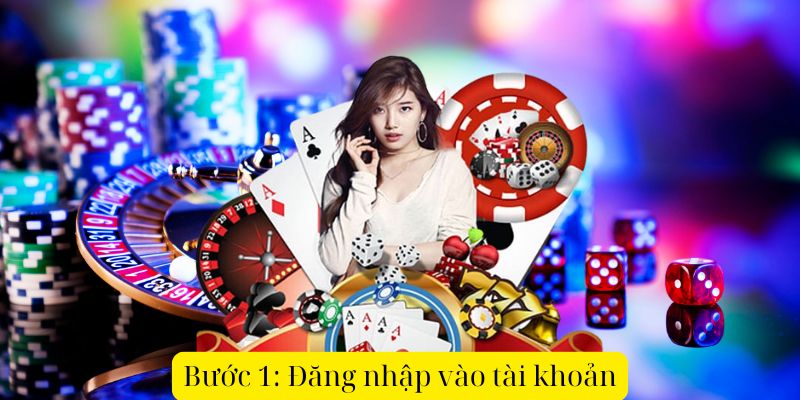 Bước 1: Đăng nhập vào tài khoản